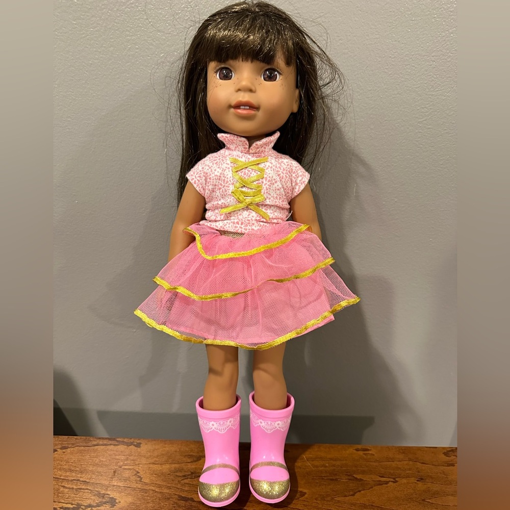 American Girl Wellie Wishers Ashlyn doll.